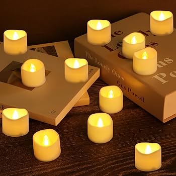 Amazon.co.jp : Hianjoo LED キャンドルライト ろうそくライト